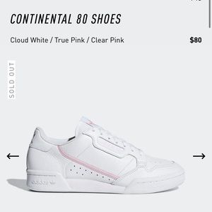Adidas Continental 80 Shoes